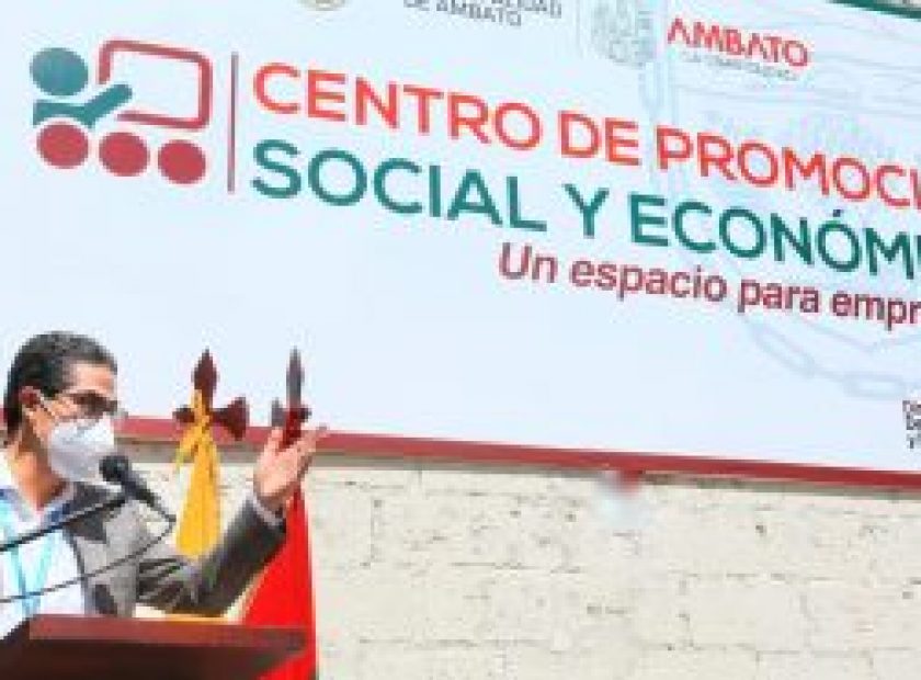 Alcalde inaugura Centro de Promoción Social y Económico