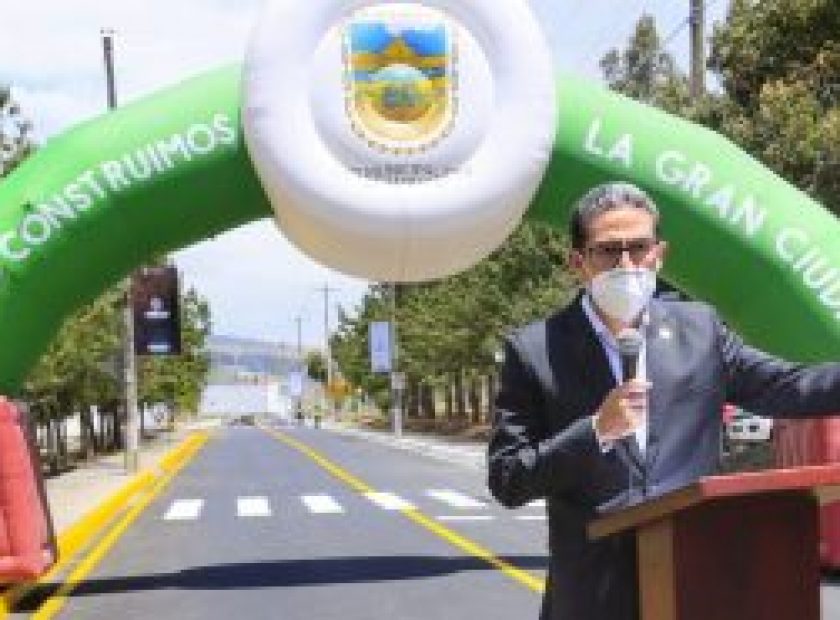 Municipalidad invierte 2.3 millones de dólares en asfaltado de vías del Norte