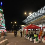 Terminal Terrestre Sur vive la Navidad juntos a los ambateños y turistas