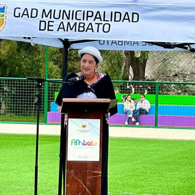 Alcaldesa Diana Caiza destinó 262 mil dólares para el deporte ambateño