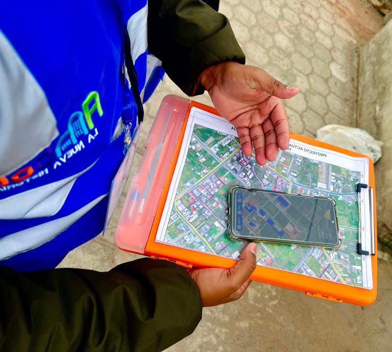 Proyecto de actualización catastral en parroquias rurales