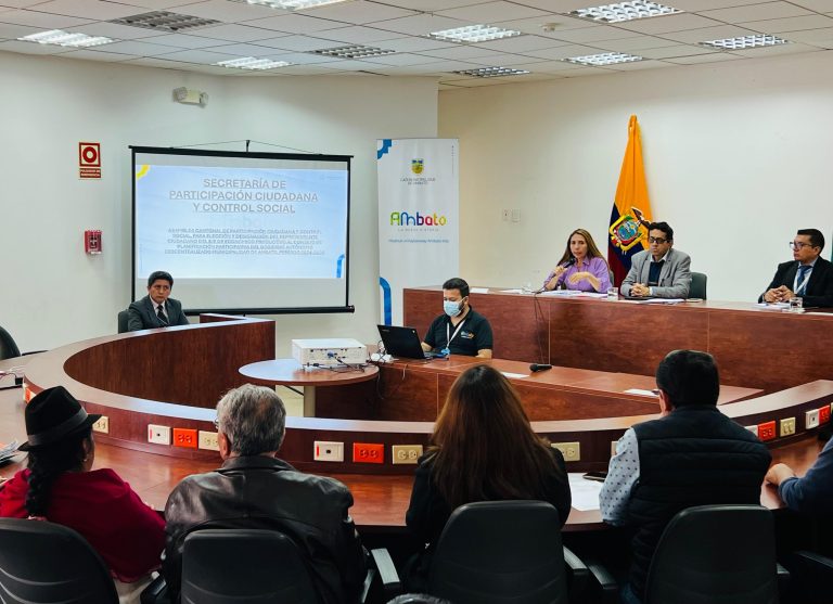 Ambato se construye con sus ciudadanos