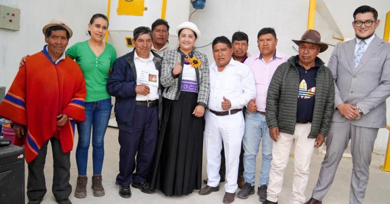Alcaldesa Diana Caiza fortalece la economía productiva de Pasa