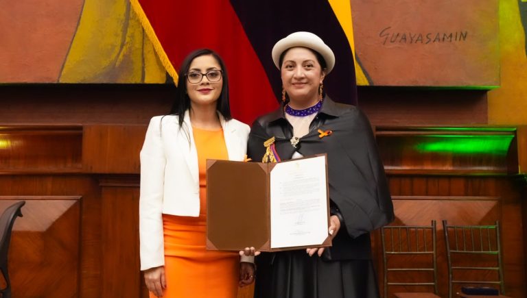 Diana Caiza: “Ser alcaldesa y madre no es una debilidad, es un acto de valentía”