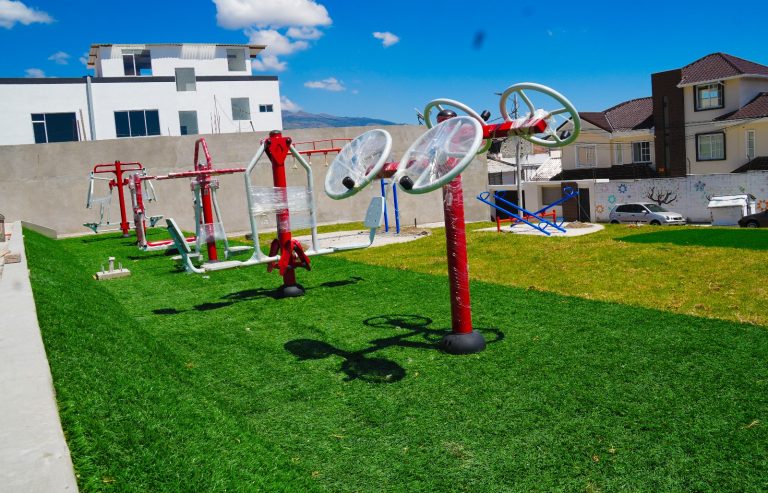 La Alborada, un parque que renace en Ambato