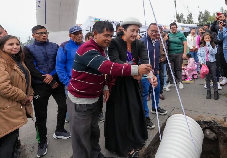 Picaihua con nueva red de alcantarillado pluvial
