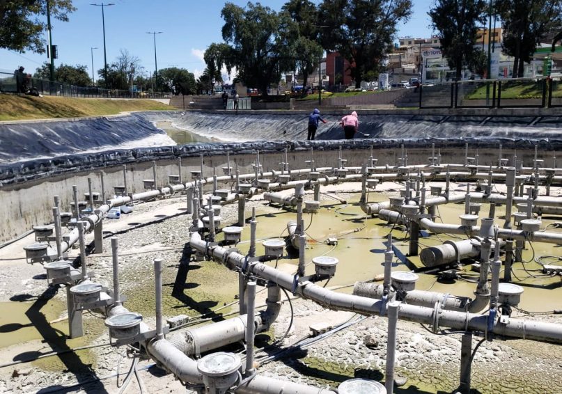 La Municipalidad de Ambato, en el marco de su compromiso con la conservación y mantenimiento de los espacios públicos, lleva a cabo un proceso integral de restauración del Parque La Laguna.