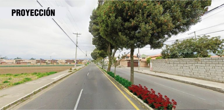 AMBATO FLORECE CON LA SEGUNDA ETAPA DE INTERVENCIÓN EN LA AV. PEDRO VÁSCONEZ