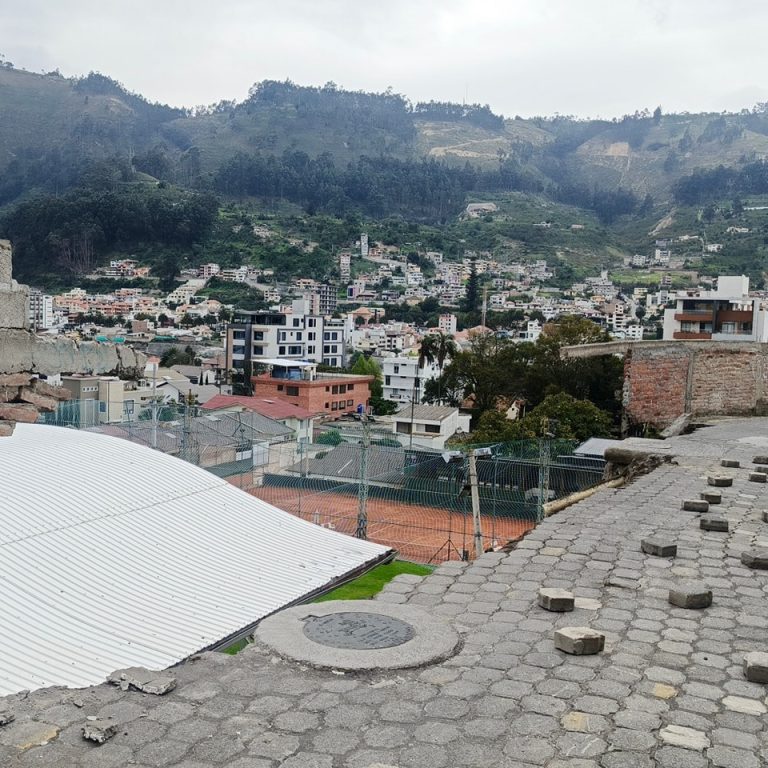 CIERRE TEMPORAL DE LA CALLE FLOREANA POR COLAPSO PARCIAL DE CERRAMIENTO