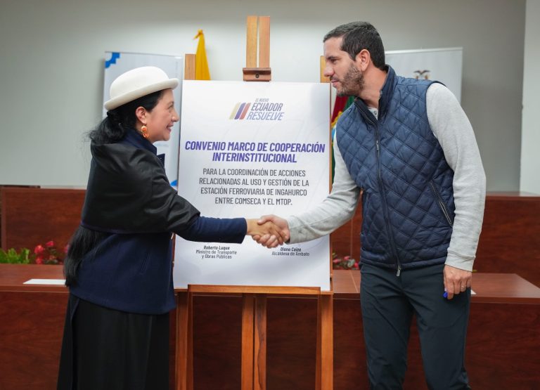 AMBATO FORTALECE SU INFRAESTRUCTURA VIAL Y SEGURIDAD CON NUEVOS CONVENIOS