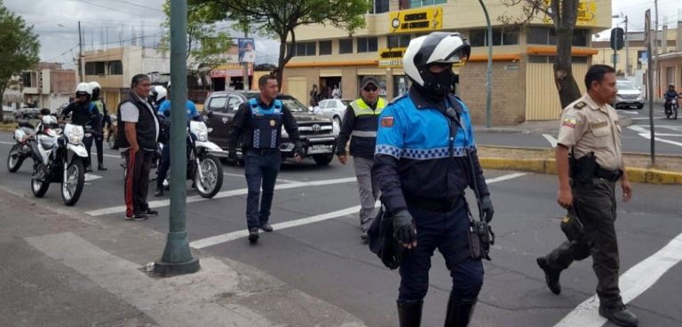 AGENCIA DE ORDEN Y CONTROL CIUDADANO ACTIVA PLAN INTEGRAL PARA ELECCIONES Y DOMINGO DE RAMOS EN AMBATO