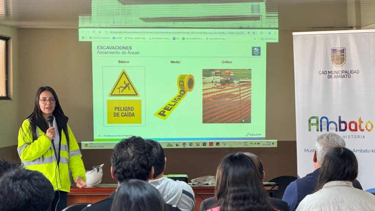 CAPACITACIÓN TÉCNICA FORTALECE SEGURIDAD EN SECTOR DE LA CONSTRUCCIÓN