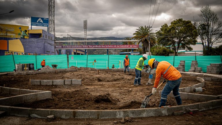 PROYECTO REDONDELES Y PARTERRES ALCANZA PRIMER CUARTO DE EJECUCIÓN