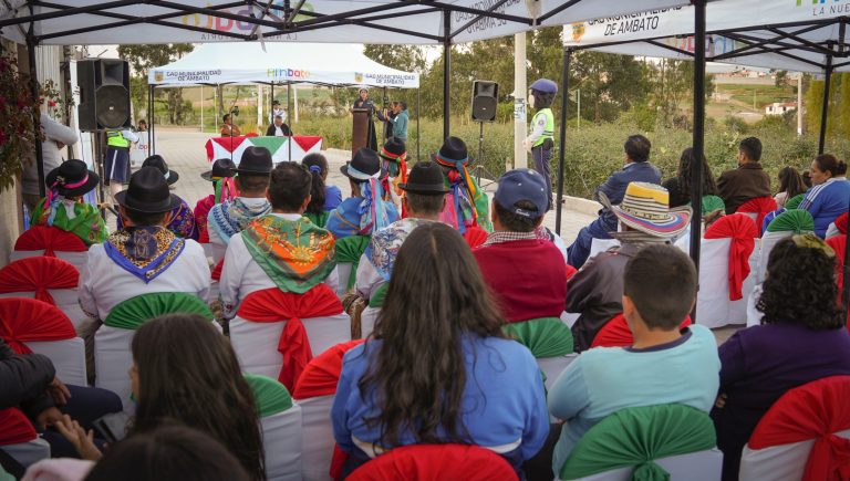 ATAHUALPA RECIBE OBRA VIAL QUE TRANSFORMA LA VIDA DE SUS HABITANTES