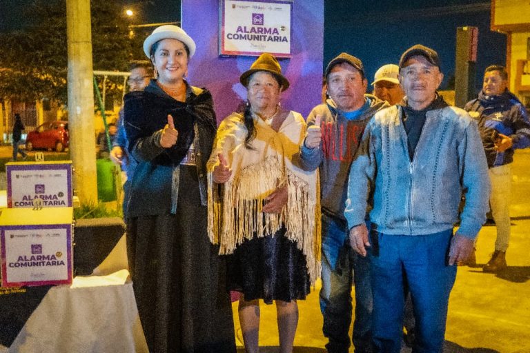ALARMAS COMUNITARIAS FORTALECEN SEGURIDAD EN HUACHI GRANDE
