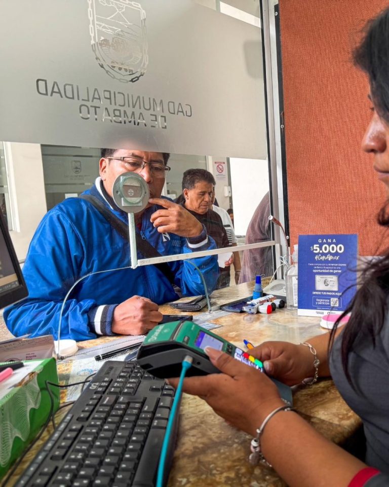 EN AMBATO INICIA RECAUDACIÓN PREDIAL 2026 CON DESCUENTOS