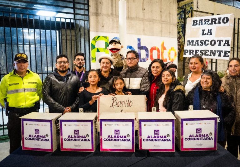 ALARMAS COMUNITARIAS REFUERZAN LA SEGURIDAD EN HUACHI LORETO