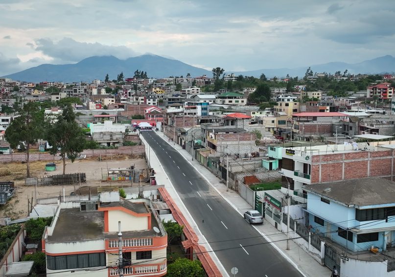 PROYECTO VIAL ROGELIO RAMOS SALDA UNA DEUDA HISTÓRICA CON AMBATO