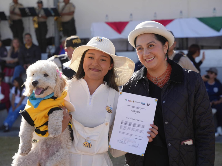 Clausura de los talleres “Los K9 y Paquito Policía”