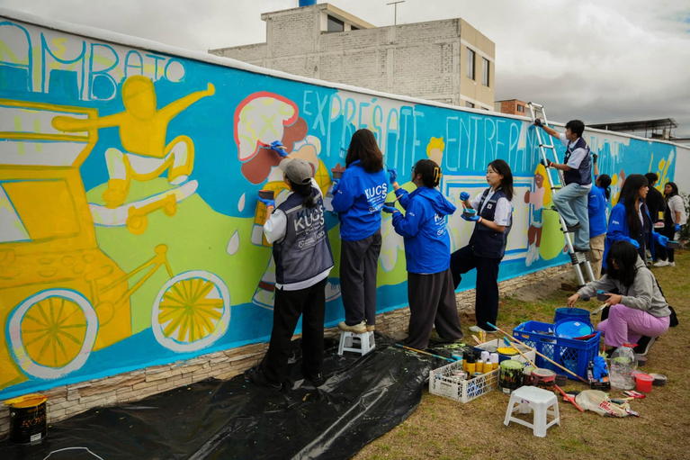 JUVENTUD IMPULSA LA TRANSFORMACIÓN DEL PARQUE JULIO JARAMILLO CON EL PROYECTO ‘ENTRE PANAS’